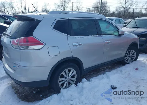 2014 Nissan Rogue S/Sl/Sv из США, поврежденный, VIN 5N1AT2MV2EC847553